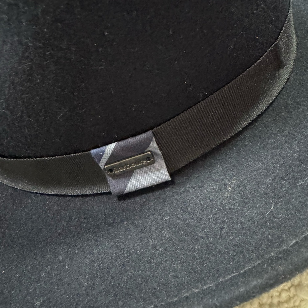 Barbour Black Fedora Hat - Picture 4 of 6